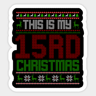 This Is My 15rd Christmas Sticker